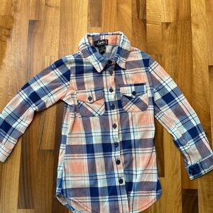 Pink Blue Flannel